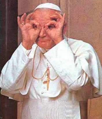 Pope <b>John Paul</b> II - Pope-John-Paul-II-Eyes