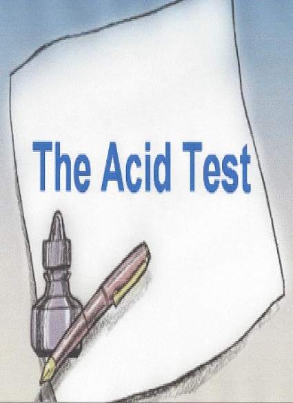acid test