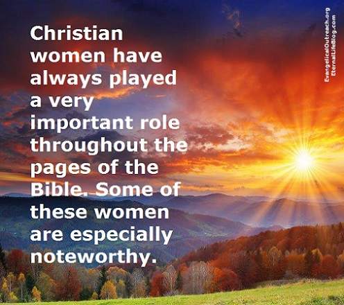 christian women in the bible