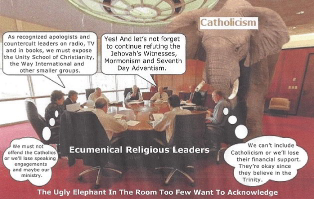 false unity catholicism elephant in the room