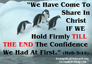 eternal security once saved always saved