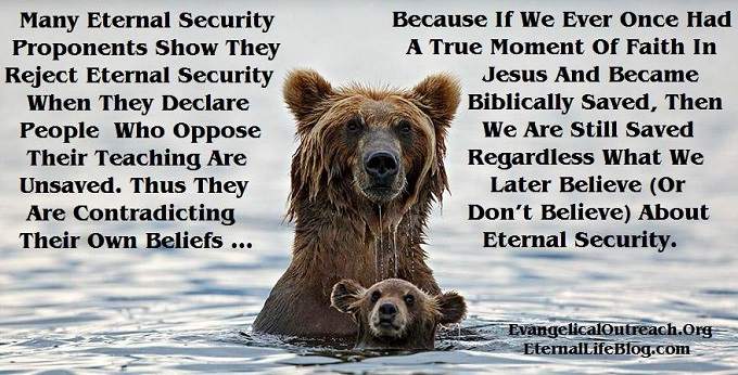 eternal security rejects eternal security