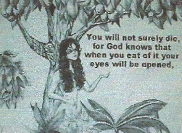 devil's lie was 
there is no spiritual death