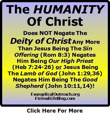 humanity of christ doesn't negate the deity of christ