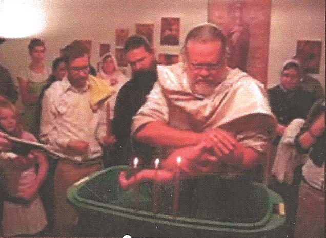 infant baptism by immersion