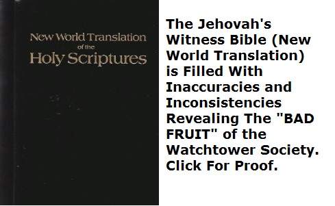 jehovah's witnesses bible new world translation