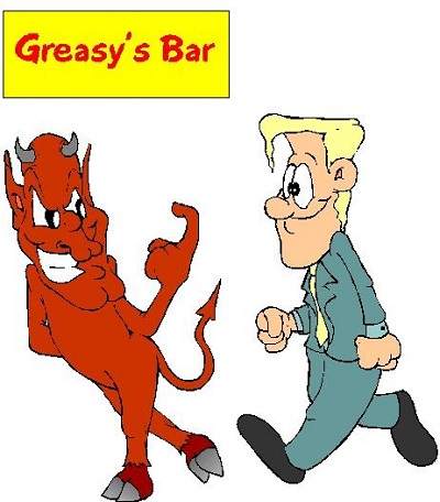 the devil tempts towards drunkenness