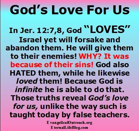 God's love for us