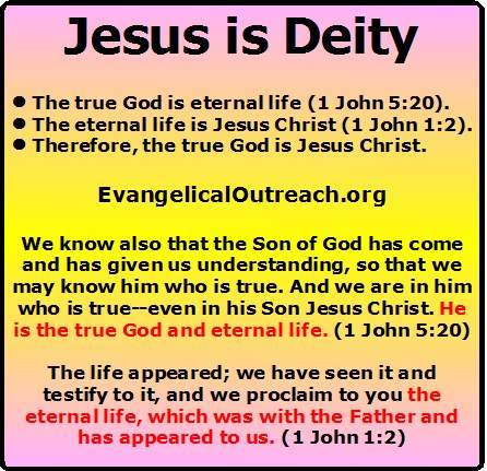 JWs deity of christ