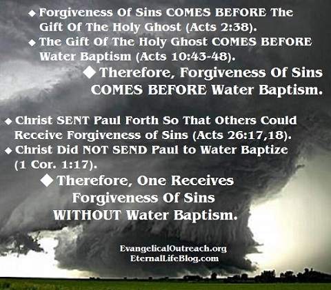baptism salvation forgiveness of sins