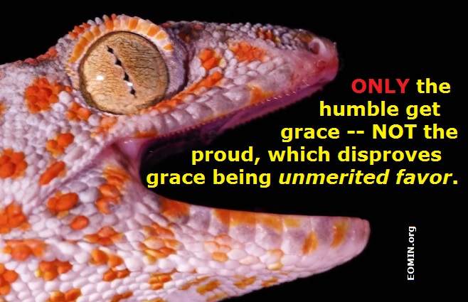 SAVING GRACE is not unmerited favor. saving grace