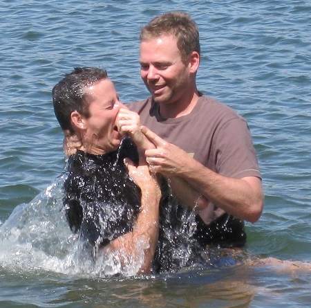 Christian baptism by immersion