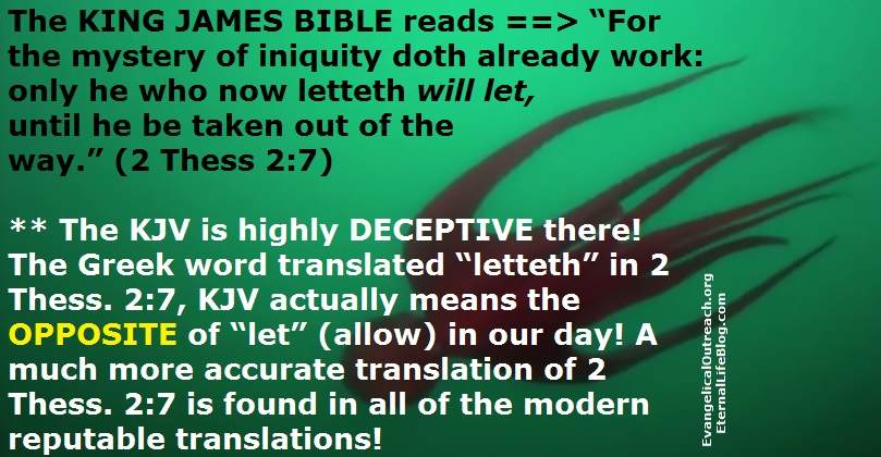Errors In The King James Version Kjb Kjv Bible Only Mistakes