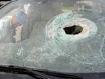 hail stone windshield