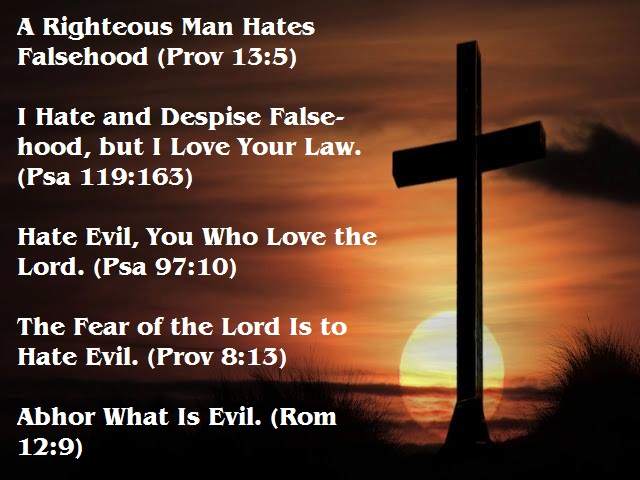 Hate Eternal Security Abhor What Is EVIL