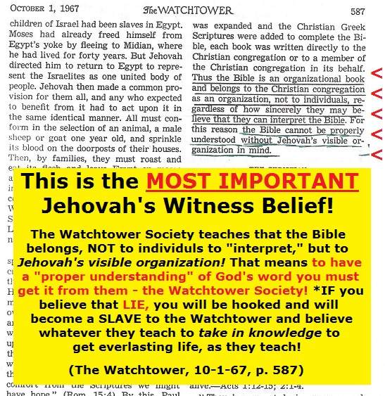 jehovah's witnesses answered exposed false prophets