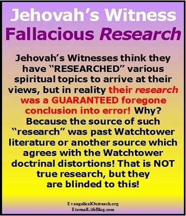 jehovahs witness research