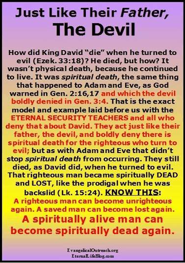 king david sinned false teachers