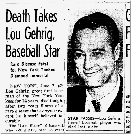 Lou Gehrig