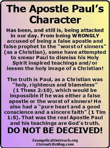 paul was a false apostle