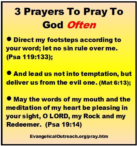 prayers to God