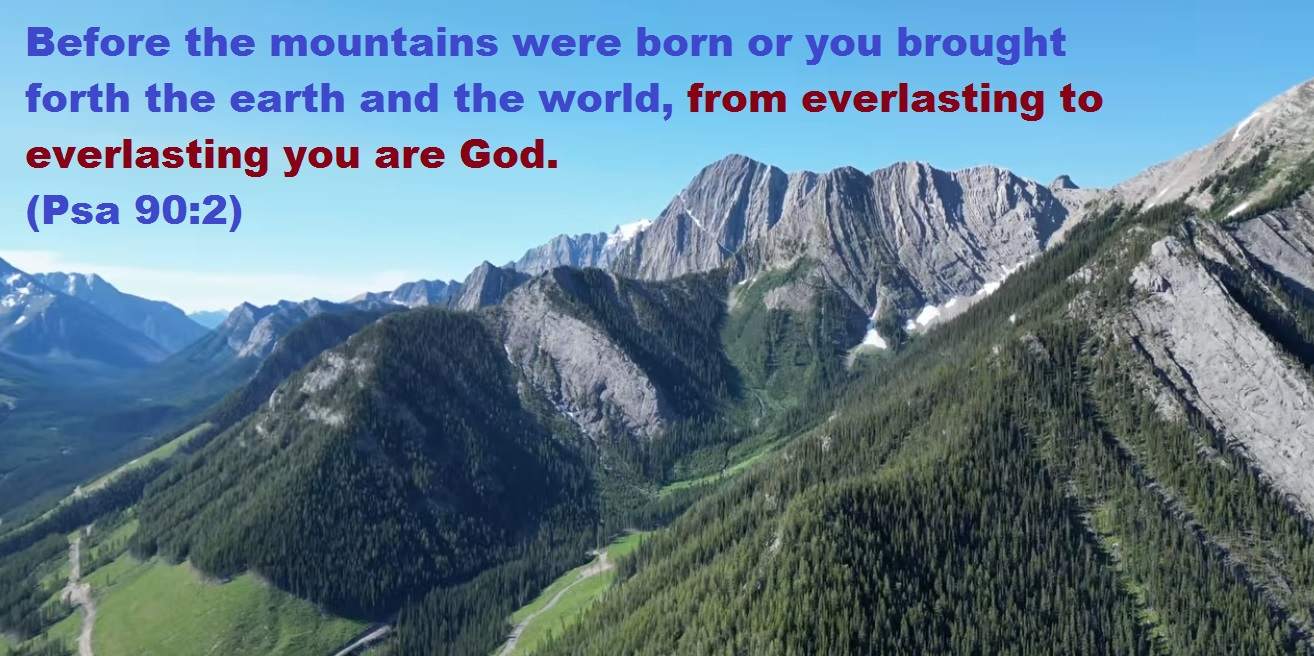 God had no beginning and will have no end. eternal God