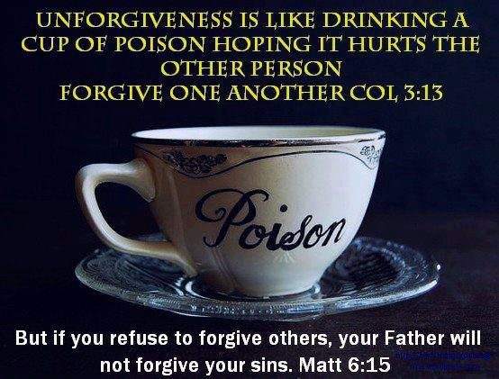 The Deadly Consequences of Unforgiveness