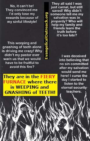 weeping and gnashing of teeth